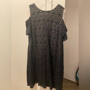Women’s 18w Black & Nude Dress.